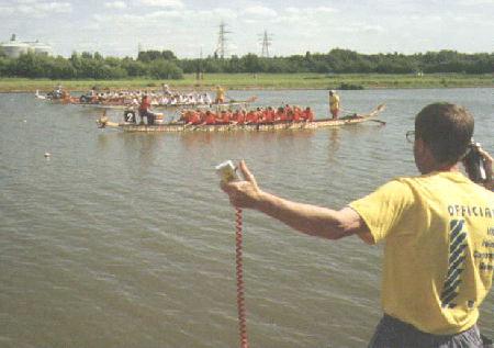 Dragonboats at Peterborough, UK